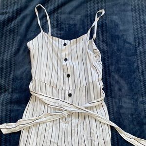 Striped Jumpsuit